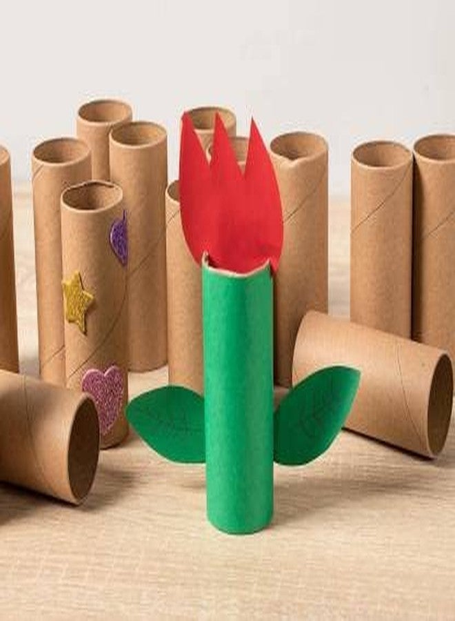 YNK Cardboard Tubes - Paper Tubes|Supplies for Classroom Projects Art DIY Craft Paper Brown 3x3x8 inches | Pieces - (12) - Image 5